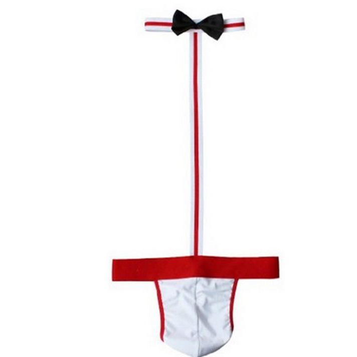 Male Sexy Lingerie Babydoll Underwear Men Nightclub Dancing Wear T-back Thongs